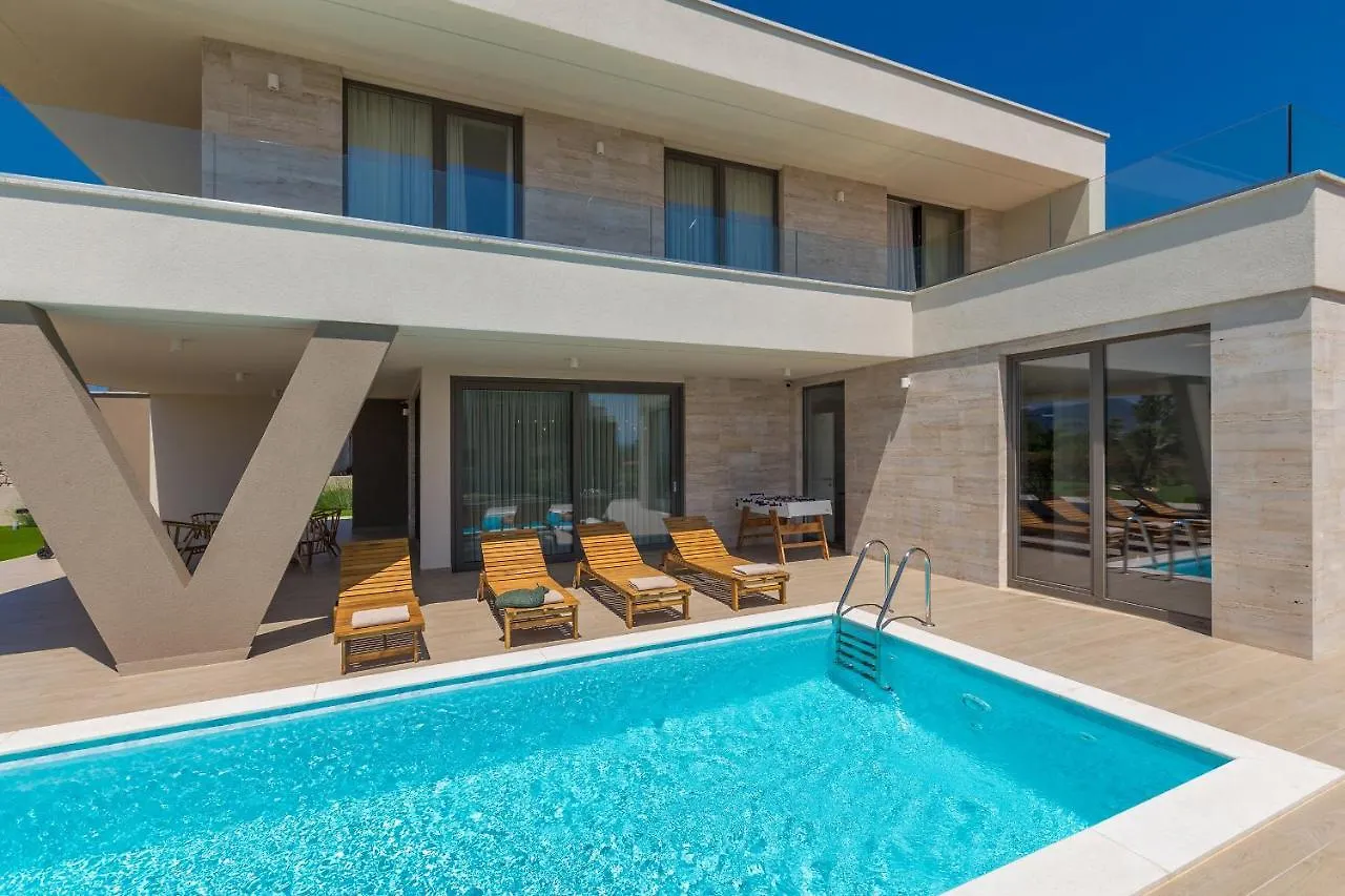 Villa Vista With Private Pool And Sauna Linardici 0*,