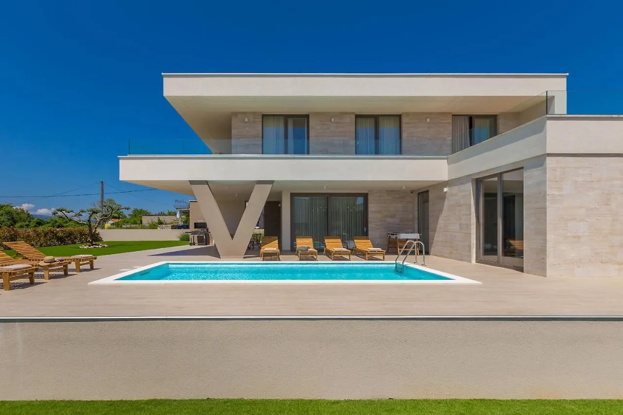 Villa Vista With Private Pool And Sauna Linardici Croatia